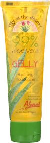 LILY OF THE DESERT: 99% Aloe Vera Gelly Soothing Moisturizer, 4 oz