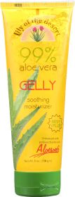 LILY OF THE DESERT: 99% Aloe Vera Gelly Soothing Moisturizer, 8 oz