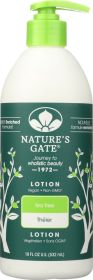 NATURE'S GATE: Moisturizing Lotion Tea Tree, 18 oz