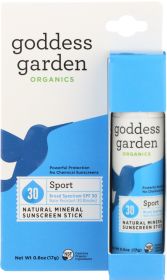 GODDESS GARDEN: Sunscreen Sport SPF 30, 0.6 oz