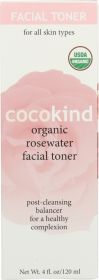 COCOKIND: Organic Rosewater Facial Toner, 120 ml