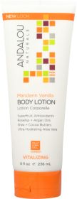 ANDALOU NATURALS: Vitalizing Body Lotion Mandarin Vanilla, 8 oz