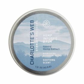 CHARLOTTES WEB: Hemp Infused Balm, 1.5 oz